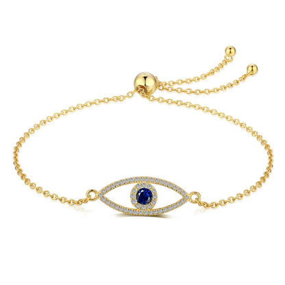 [Rosla]Devil's Eye Hollow Design Bracelet