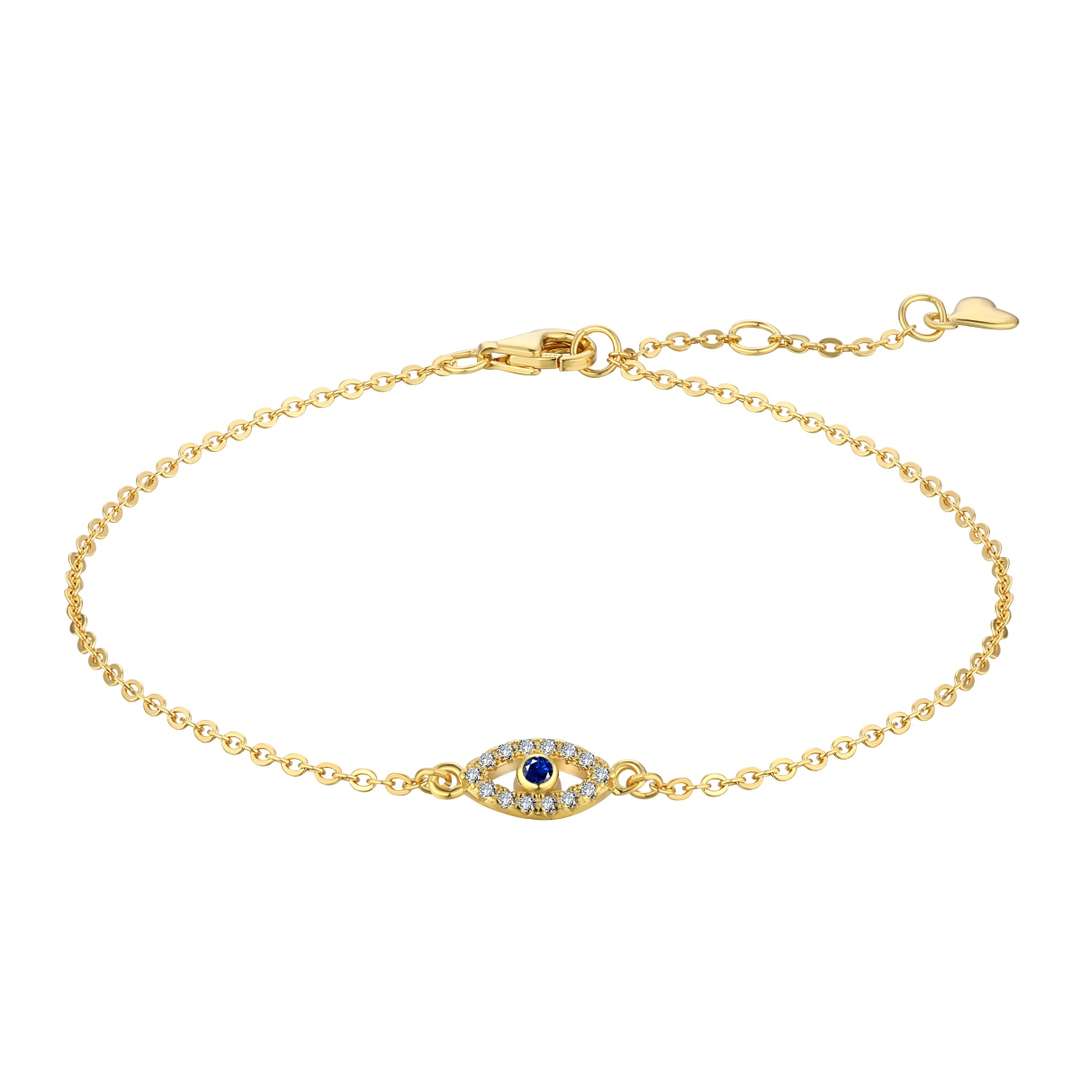 [Rosla]Evil Eye Shape Necklace
