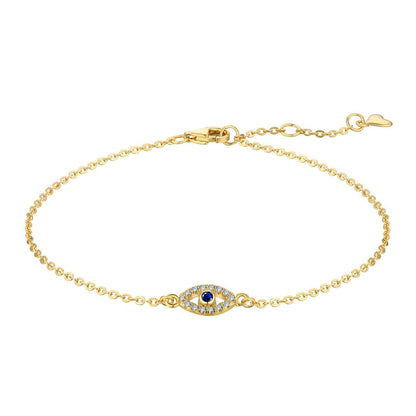 [Rosla]Evil Eye Shape Necklace