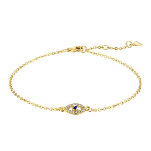 [Rosla]Evil Eye Shape Necklace