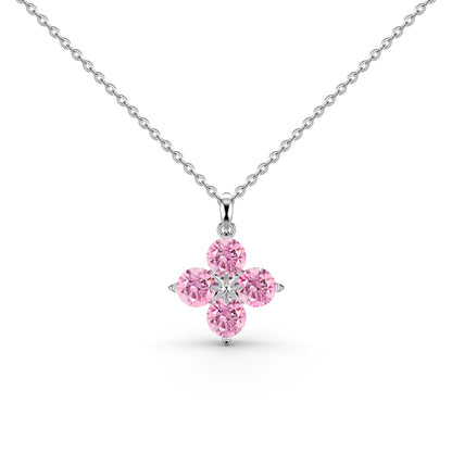 [Rosla]Four-Leaf Clover And Eight-Pointed Star Necklace