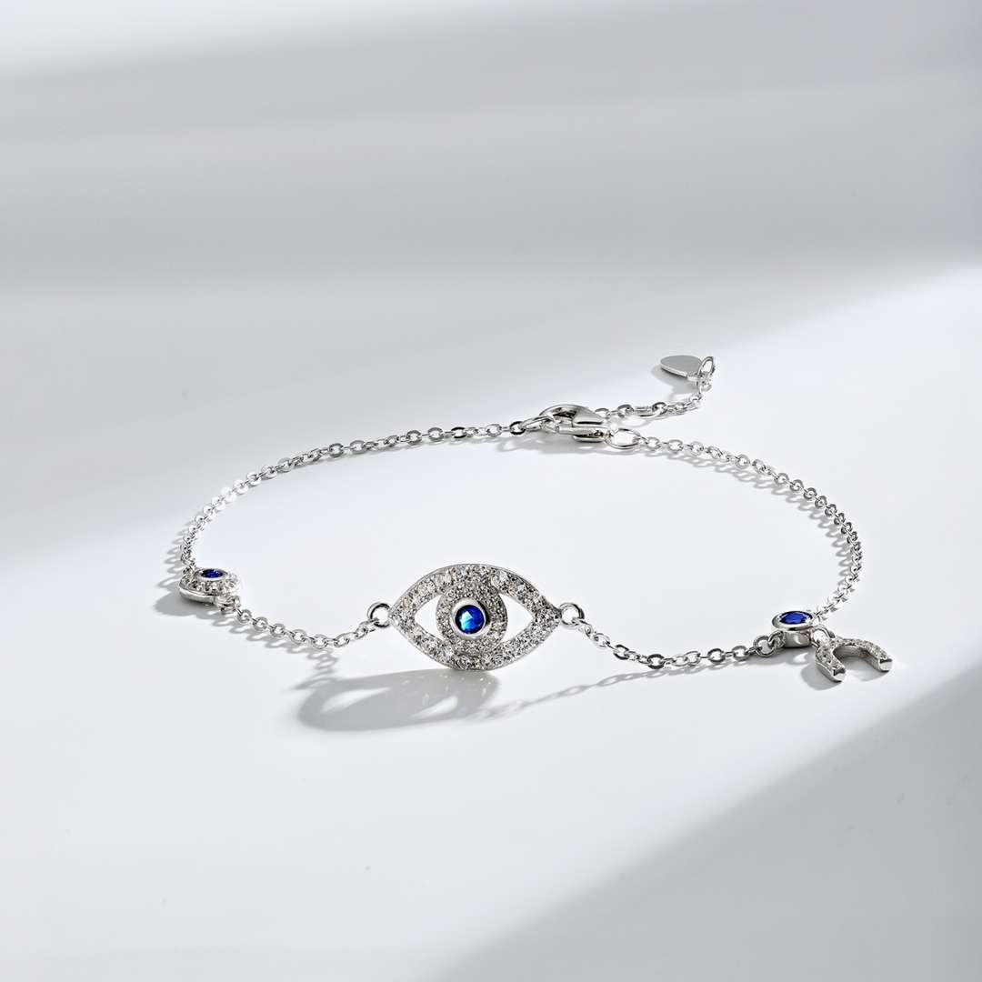 [Rosla]Dainty Eye Shape Necklace