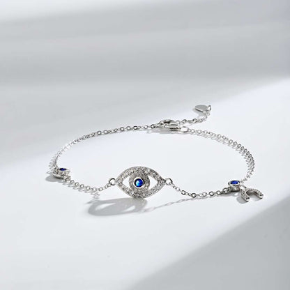 [Rosla]Dainty Eye Shape Necklace