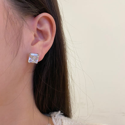 [Rosla]Delicate Square Shape Earrings