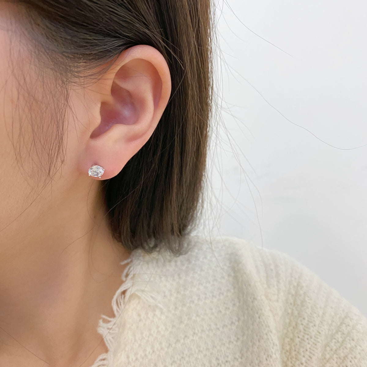 [Rosla]Unique Round Shape Earrings