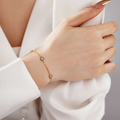 [Rosla]Delicate Round Shape Pendent Necklace