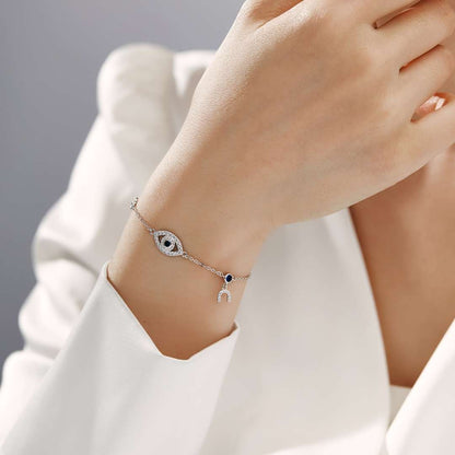 [Rosla]Dainty Eye Shape Necklace