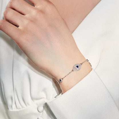 [Rosla]Dainty Eye Shape Necklace