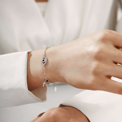 [Rosla]Dainty Eye Shape Necklace