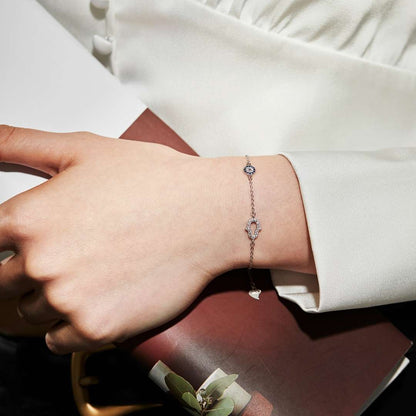 [Rosla]Gost Shape & Round Shape Necklace