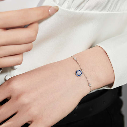 [Rosla]Devil's Eye Round Shape Bracelet