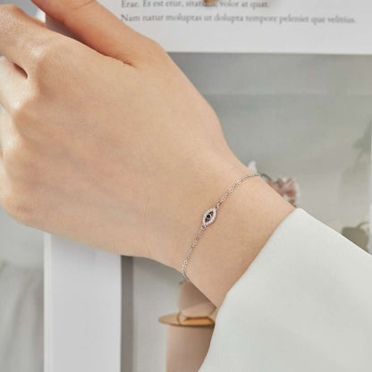 [Rosla]Evil Eye Shape Necklace