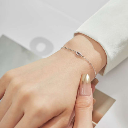 [Rosla]Evil Eye Shape Necklace