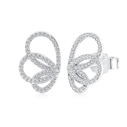 [Rosla]Exquisite Butterfly Shape Earrings