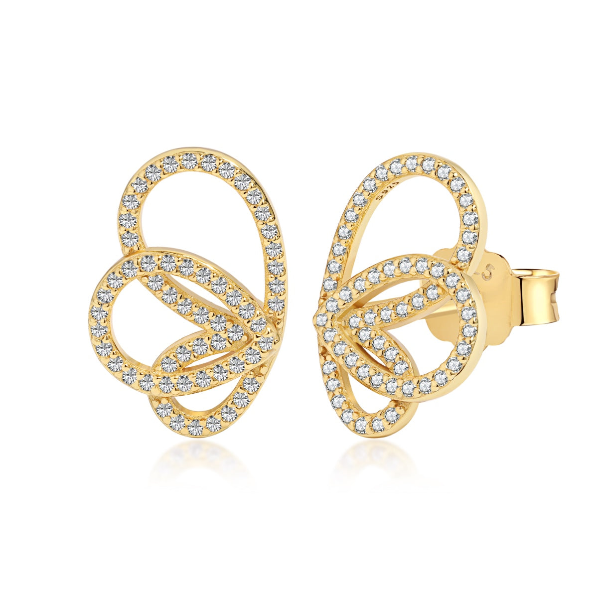 [Rosla]Exquisite Butterfly Shape Earrings