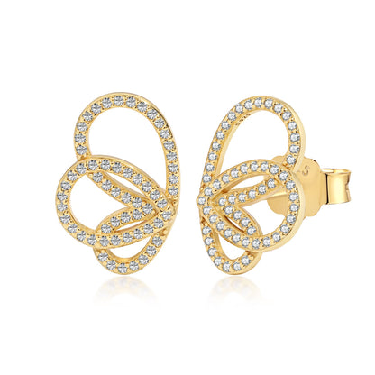 [Rosla]Exquisite Butterfly Shape Earrings