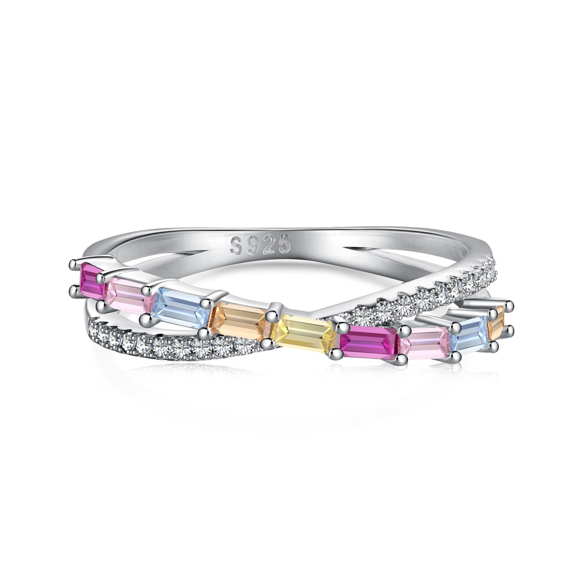 [Rosla]Energetic Elegant Radiant Cut Party Ring