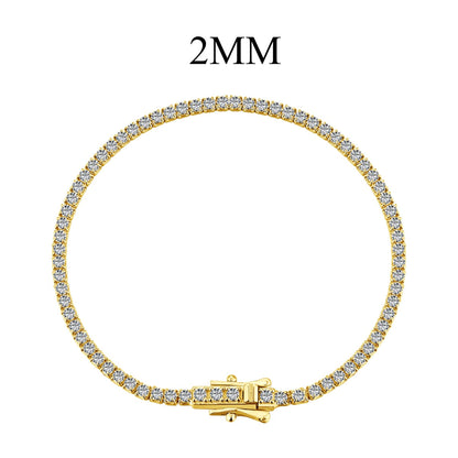 [Rosla]Radiant Colorful Round Cut Party Bracelet