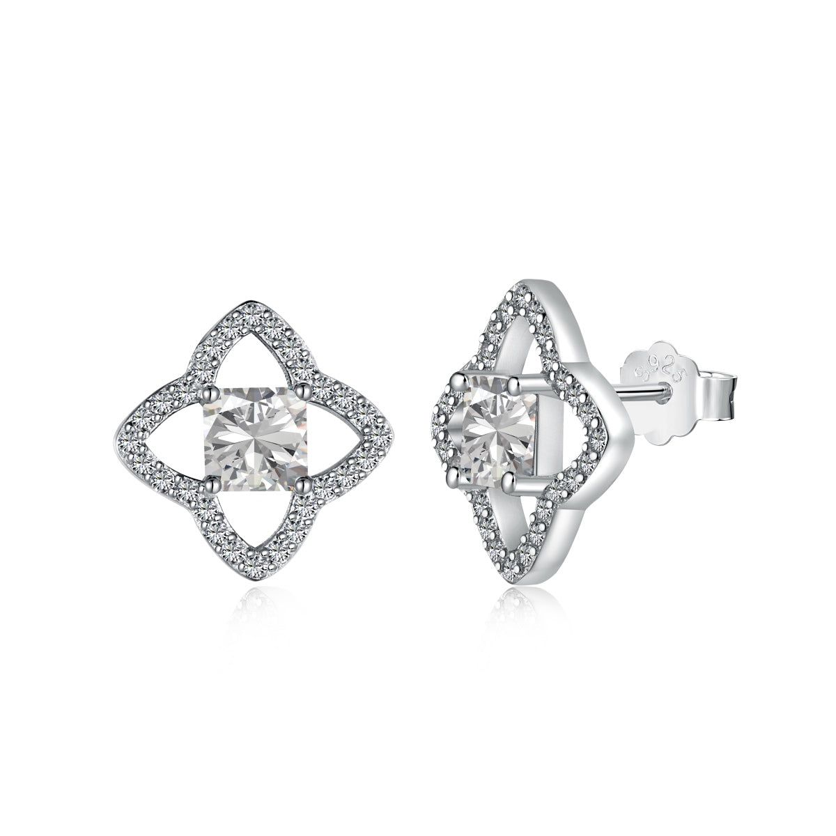 [Rosla]Elegant Star Shape Princess Cut Daily Earrings