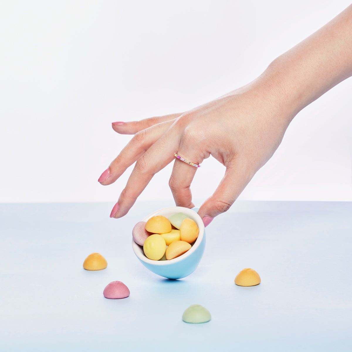 [Rosla]Lively In Shades Elegant Radiant Cut Daily Ring