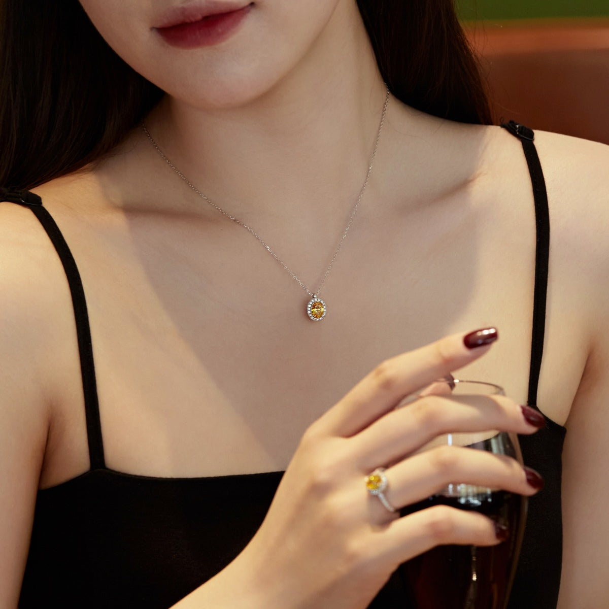 [Rosla]Delicate Unique Oval Cut Daily Earrings