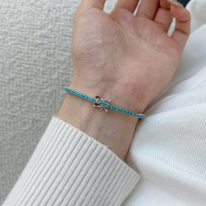 [Rosla]Dazzling Exquisite Round Cut Daily Bracelet