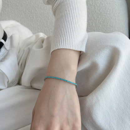 [Rosla]Dazzling Exquisite Round Cut Daily Bracelet