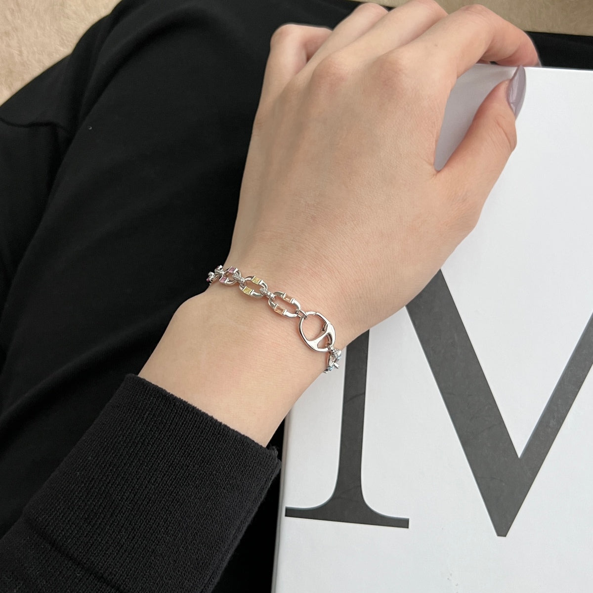 [Rosla]Dazzling Colorful Daily Bracelet