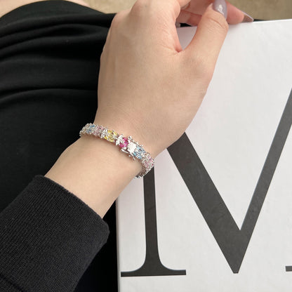 [Rosla]Delicate Colorful Multi Cut Party Bracelet