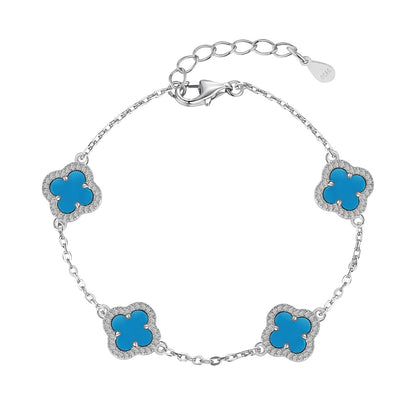 [Rosla]Four-Leaf Clover Exquisite Bracelet