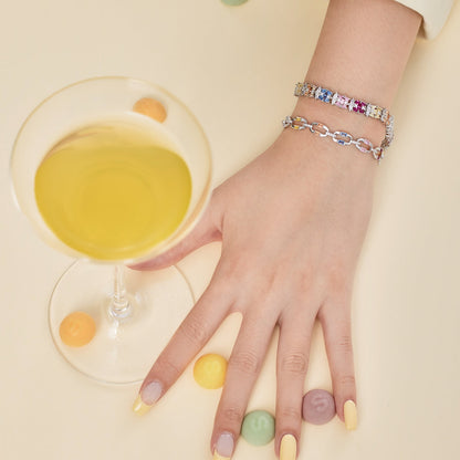 [Rosla]Dazzling Colorful Daily Bracelet