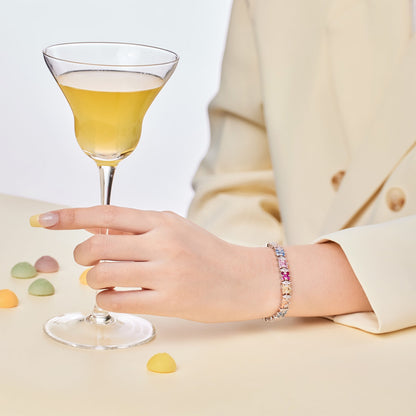 [Rosla]Delicate Colorful Multi Cut Party Bracelet