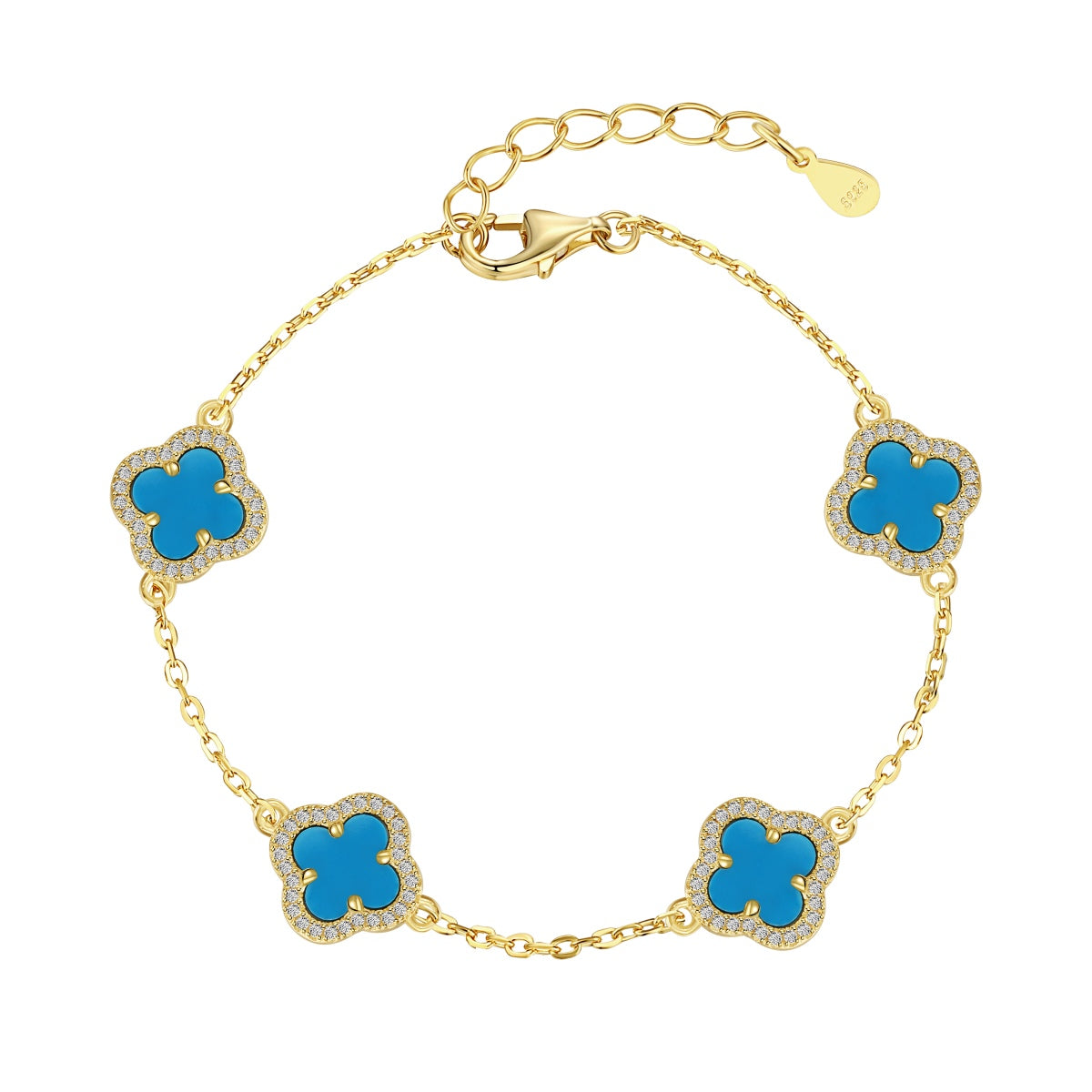 [Rosla]Four-Leaf Clover Exquisite Bracelet