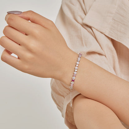 [Rosla]Radiant Colorful Round Shape Daily Bracelet