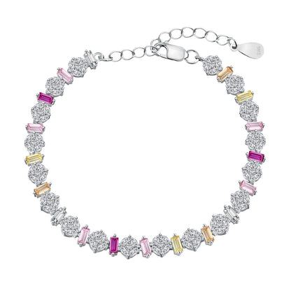 [Rosla]Radiant Colorful Round Shape Daily Bracelet
