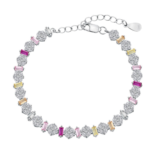 [Rosla]Radiant Colorful Round Shape Daily Bracelet