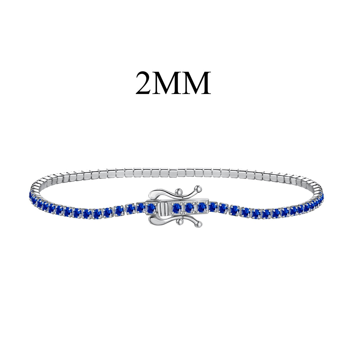 [Rosla]Radiant Colorful Round Cut Party Bracelet