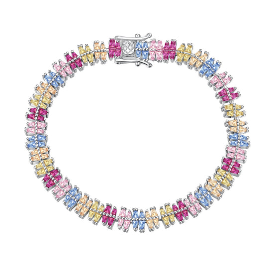 [Rosla]Sparkling Exquisite Multi Cut Party Bracelet