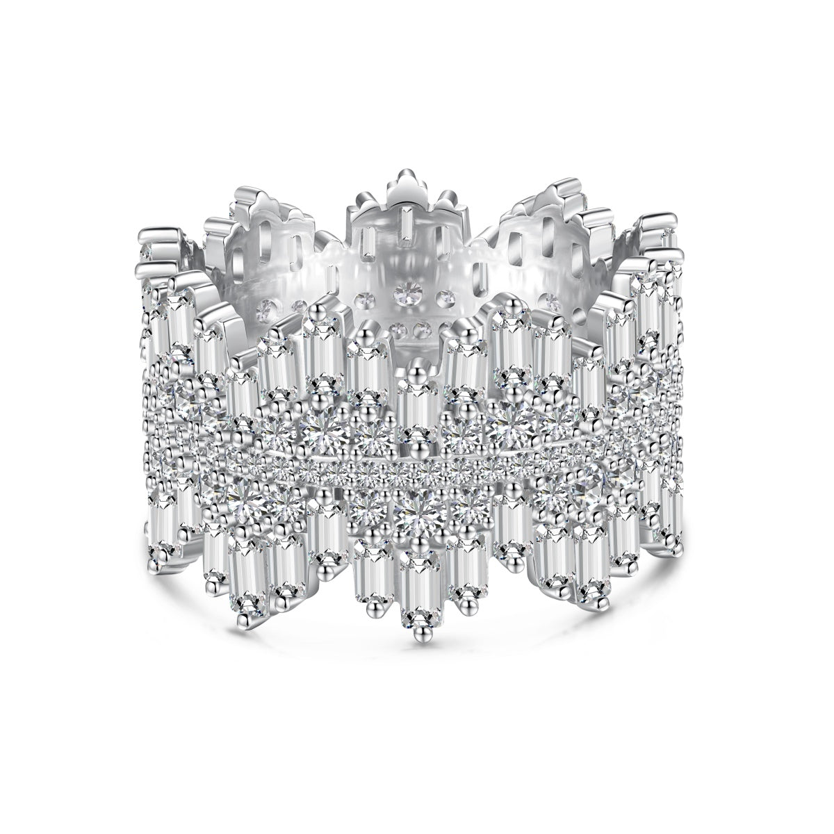 [Rosla]Luxurious Colorful Radiant Cut Daily Ring