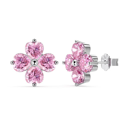 [Rosla]Four-Leaf Clover Ball Earrings