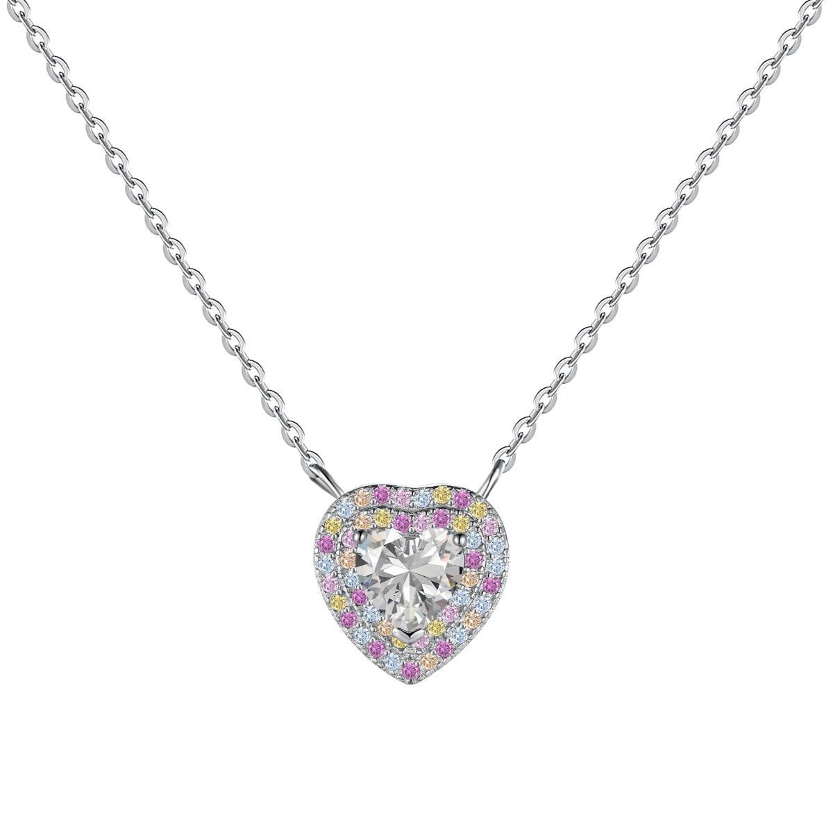 [Rosla]Exquisite Heart Shape Necklace