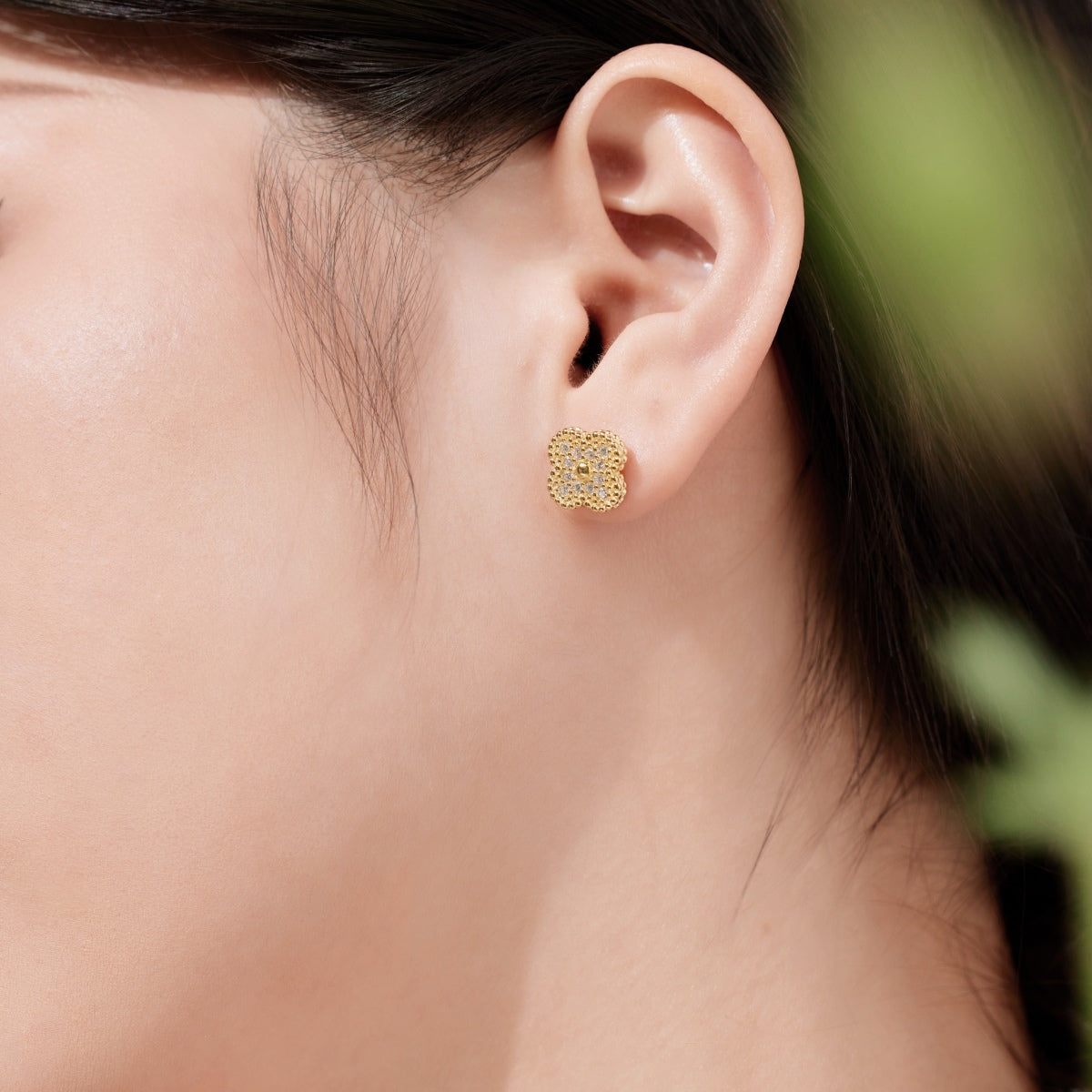 [Rosla]Four Leaf Clover Fashion Earrings
