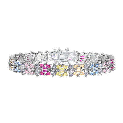 [Rosla]Delicate Colorful Multi Cut Party Bracelet