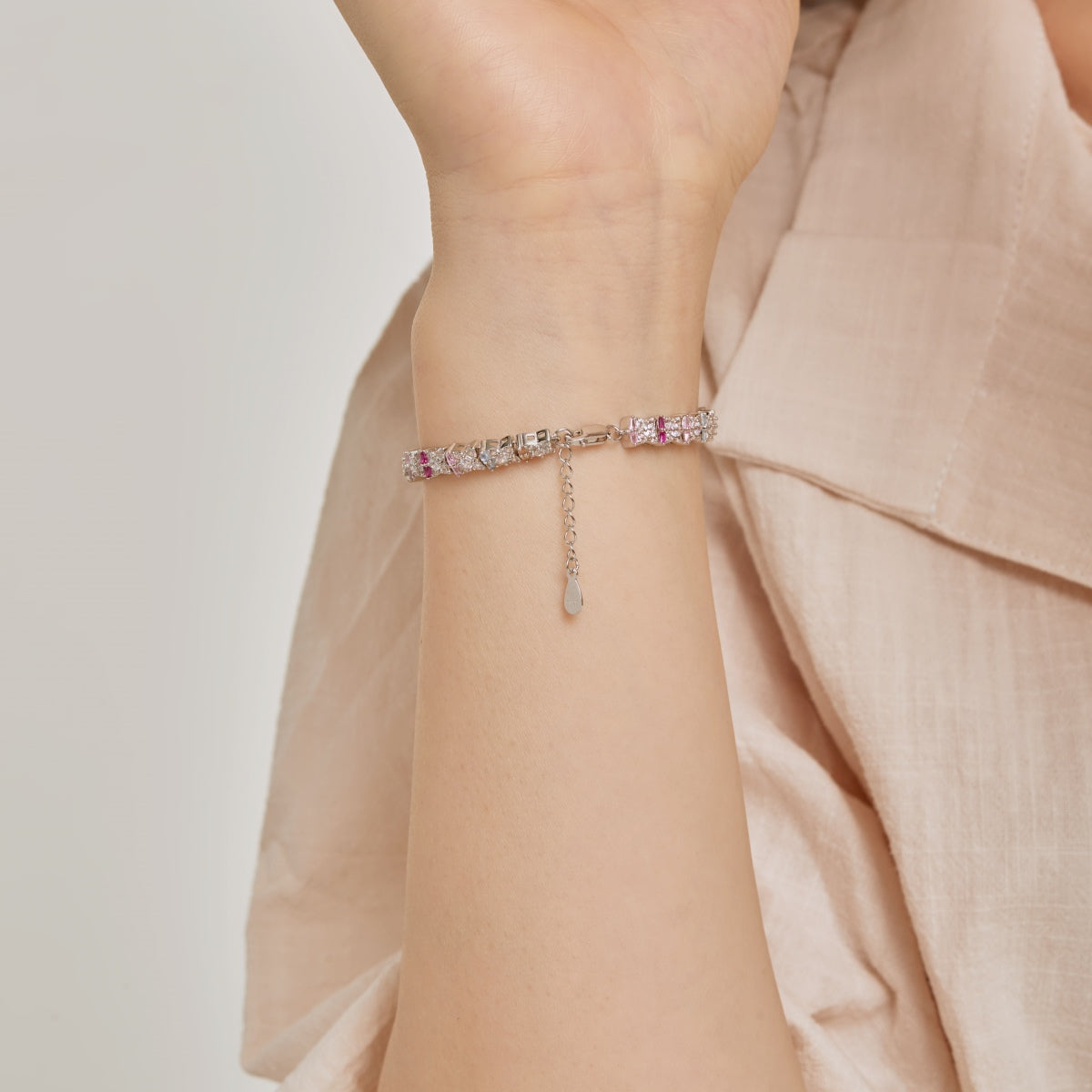 [Rosla]Unique Colorful Flower Shape Daily Bracelet