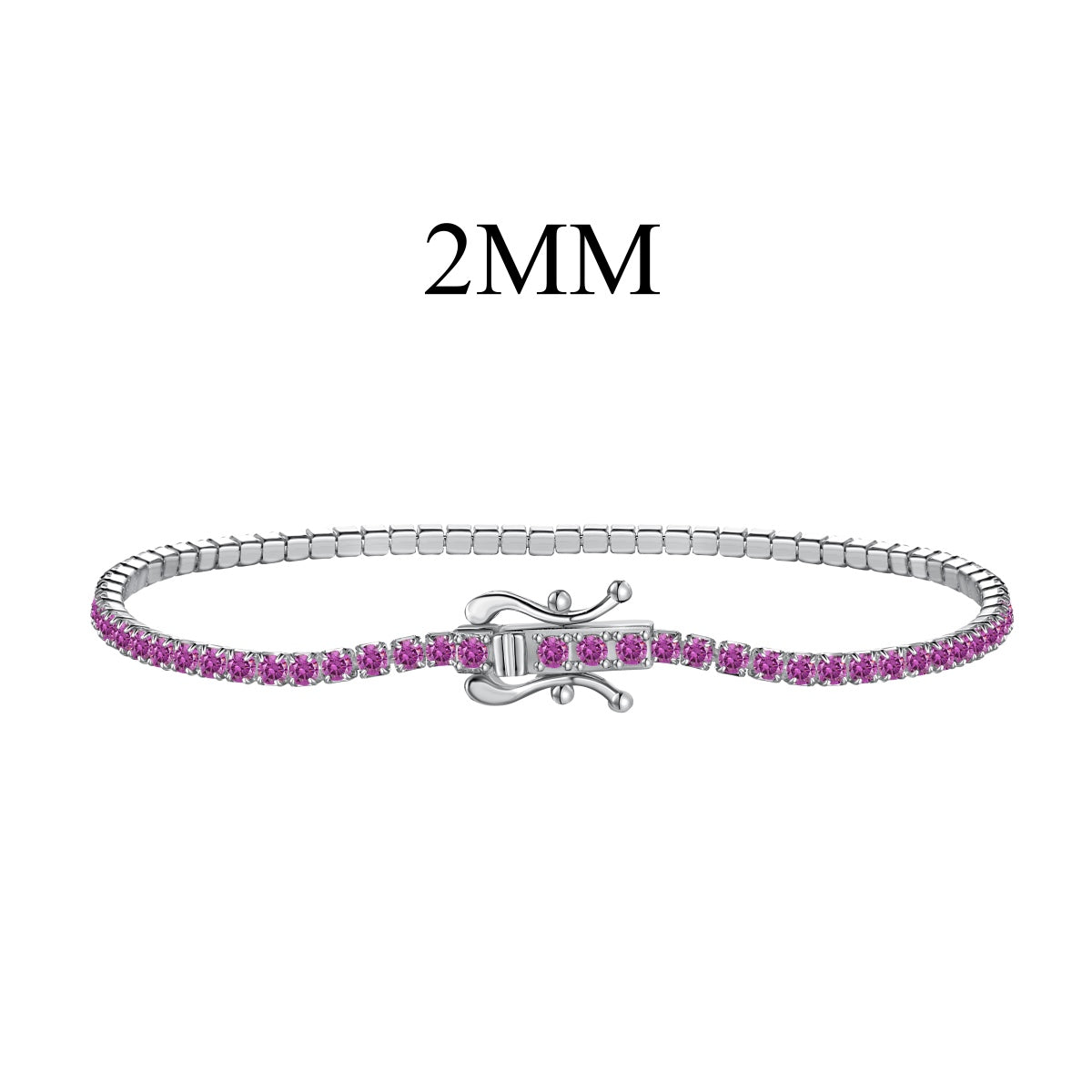 [Rosla]Radiant Colorful Round Cut Party Bracelet