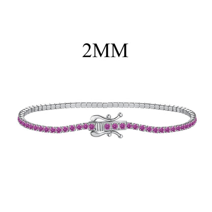 [Rosla]Radiant Colorful Round Cut Party Bracelet