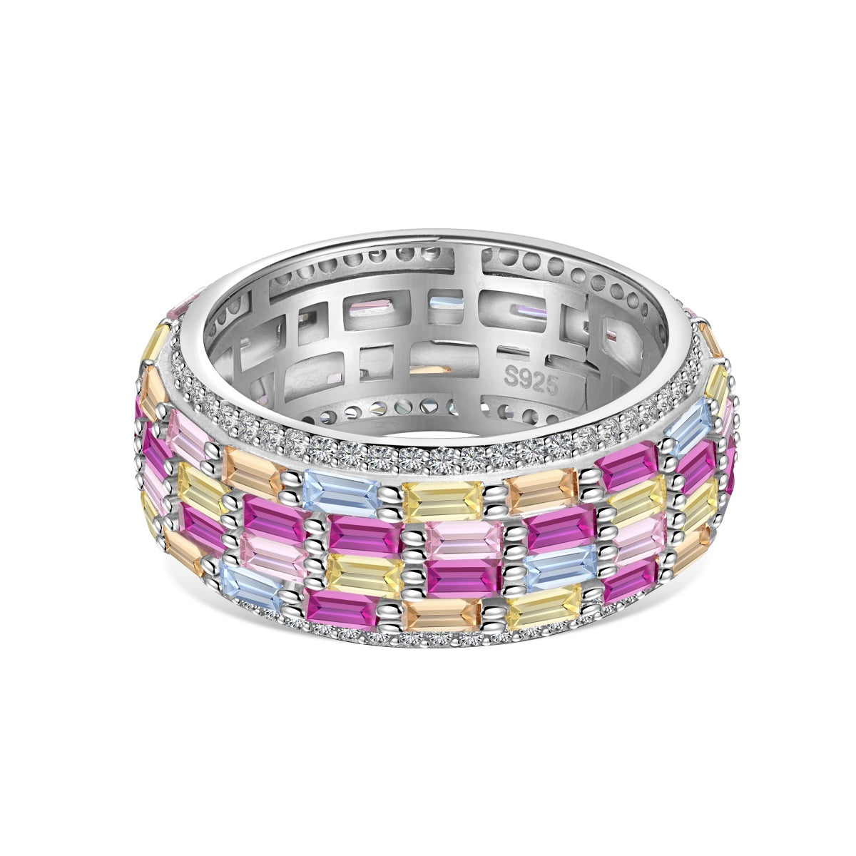 [Rosla]Radiant Colorful Radiant Cut Daily Ring