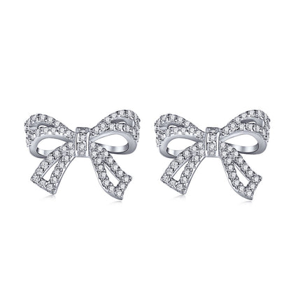 [Rosla]Dainty Bow Shape Earrings