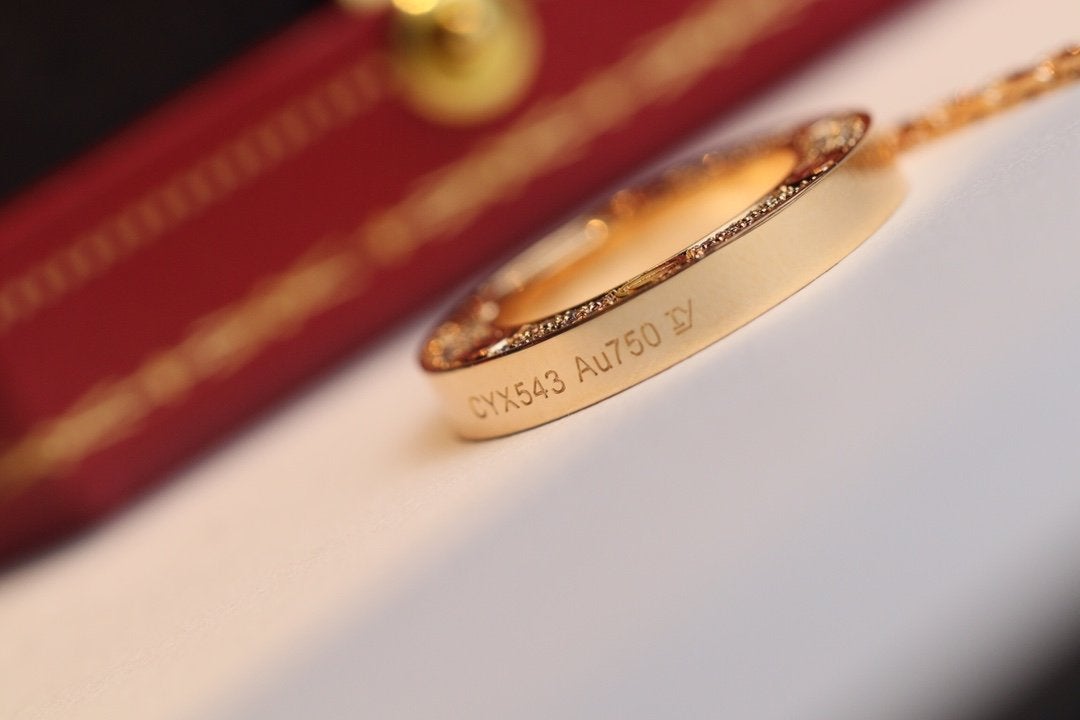 [Rosla]LOVE NECKLACE ADJUSTABLE ROSE GOLD