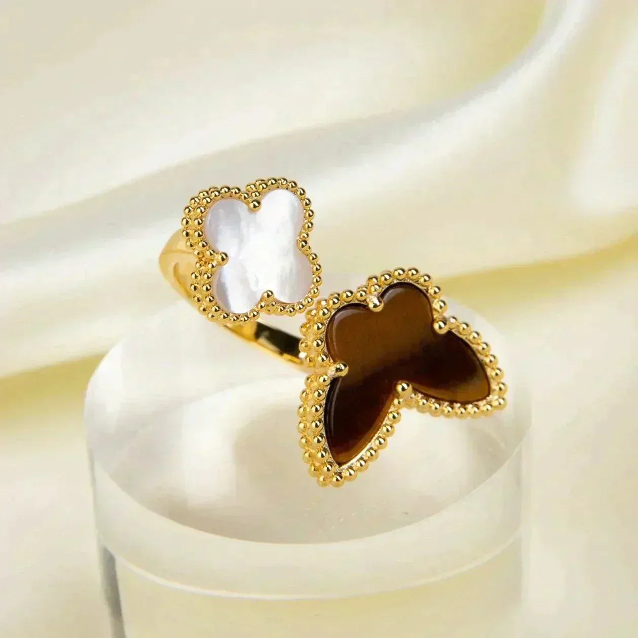 [Rosla]LUCKY BETWEEN THE FINGER RING